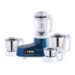 Panasonic (MX-AC400) Super Mixer Grinder 4 Jars-Blue